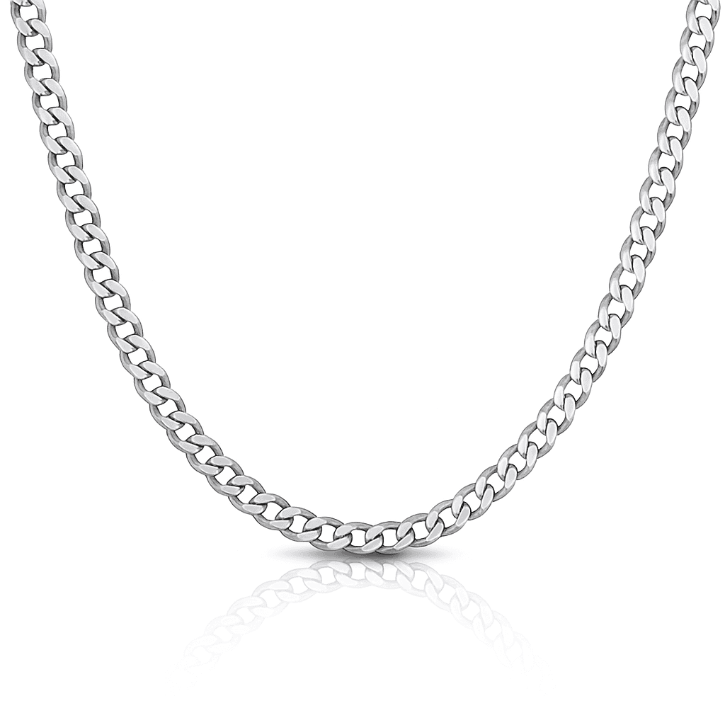 Classic Sterling Silver Curb Chain
