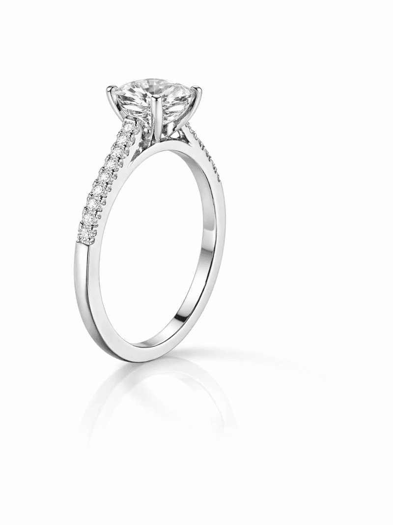 Classic Cushion Cut Engagement Ring