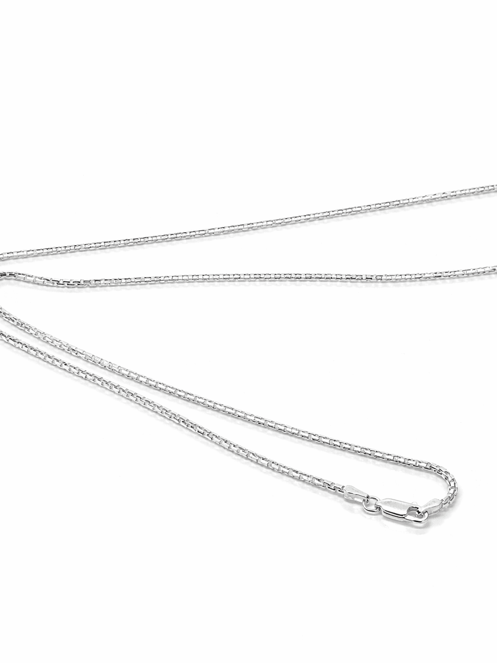 Classic Sterling Silver Box Chain