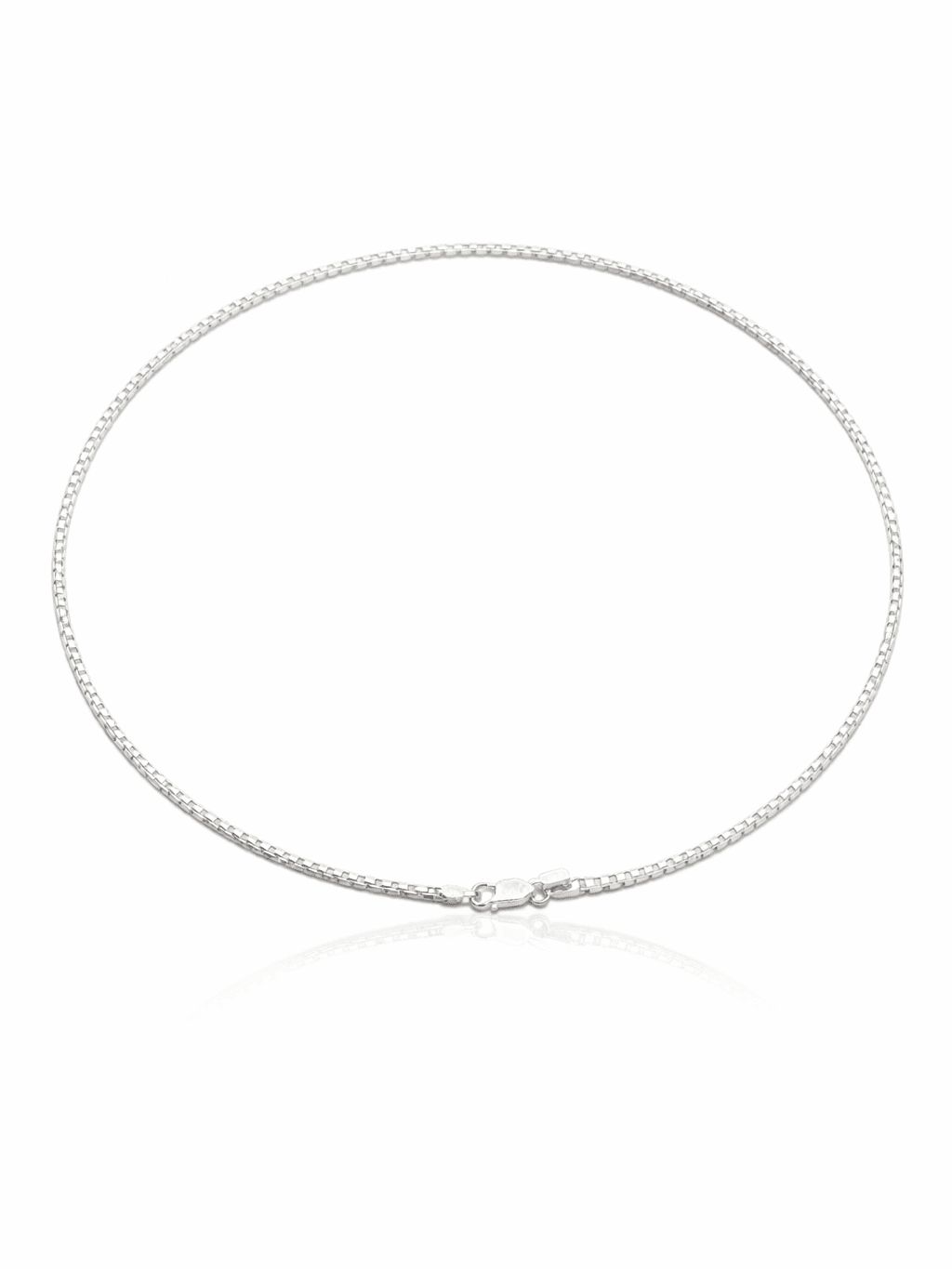 Classic Sterling Silver Box Chain