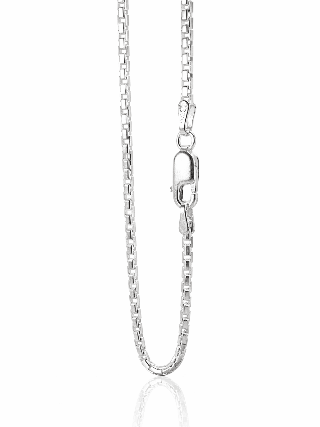 Classic Sterling Silver Box Chain