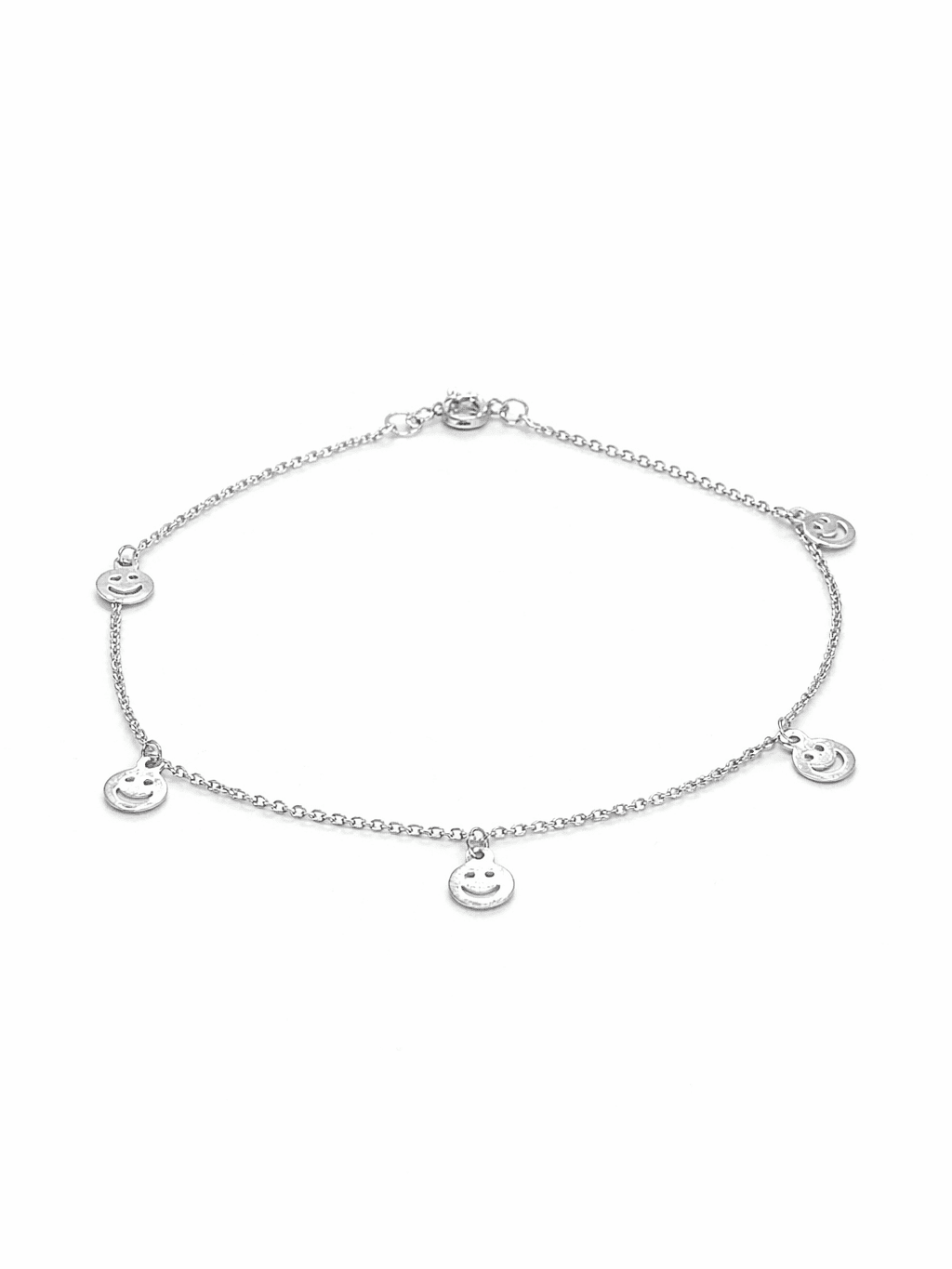 New 925 Sterling Silver Smily face Anklet payal design for girls in Pakistan